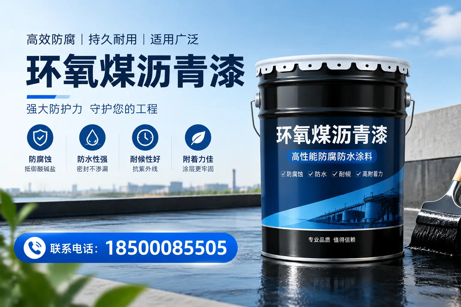 环氧煤沥青漆的施工方法详解,助力开封企业高效完成项目