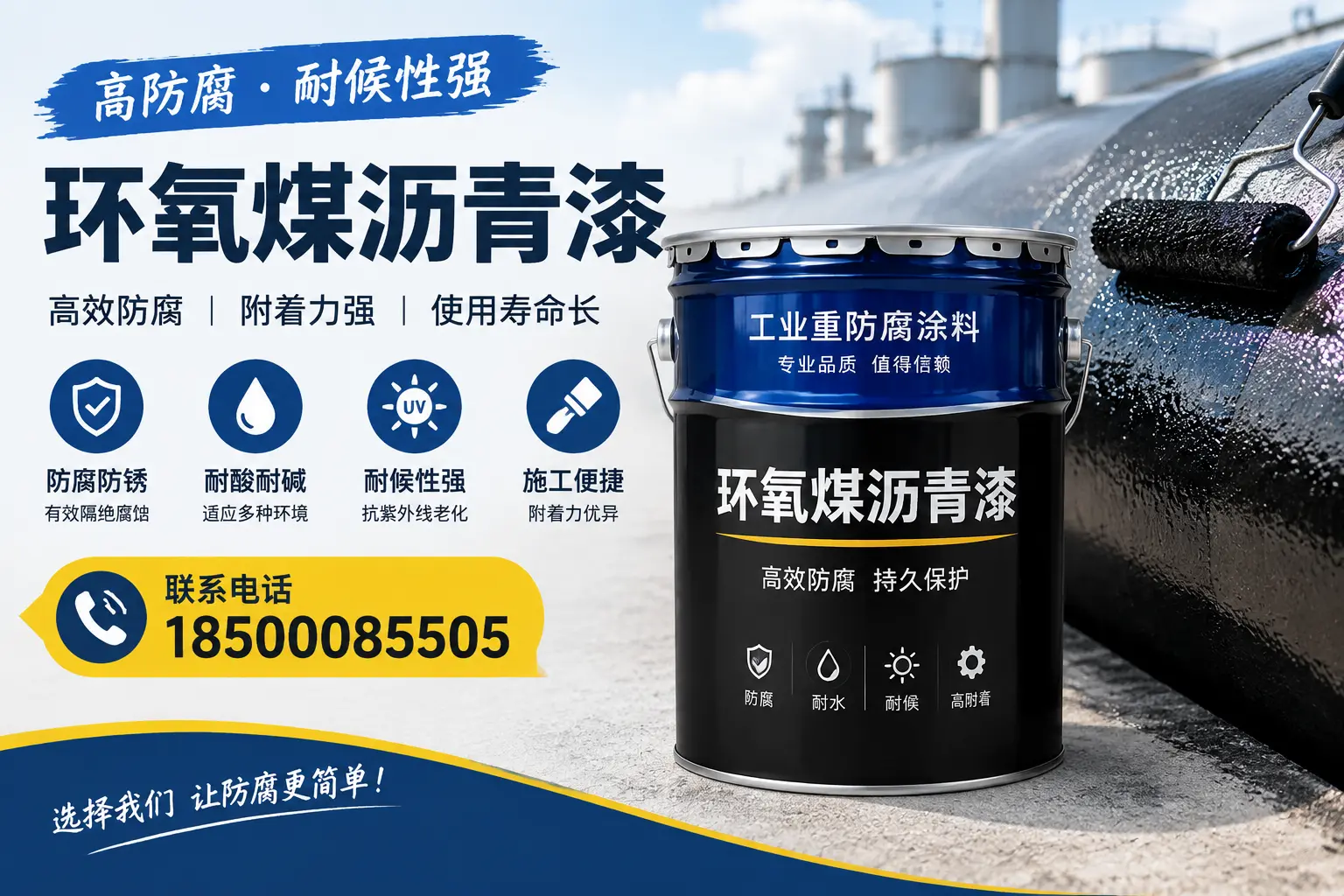 环氧煤沥青漆在防腐领域的重要性，开封行业动态